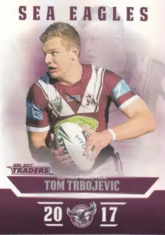 2017 NRL Traders Pearl Specials - PS060 Tom Trbojevic Manly Sea Eagles