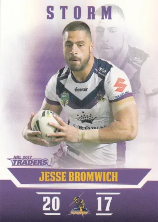 2017 NRL Traders Pearl Specials - PS062 Jesse Bromwich Melbourne Storm