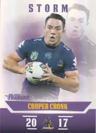 2017 NRL Traders Pearl Specials - PS064 Cooper Cronk Melbourne Storm