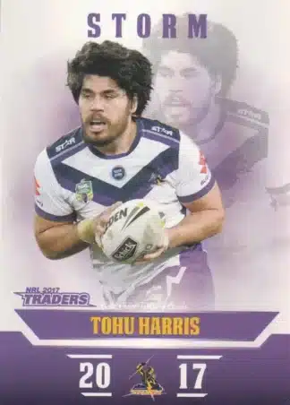 2017 NRL Traders Pearl Specials - PS066 Tohu Harris Melbourne Storm