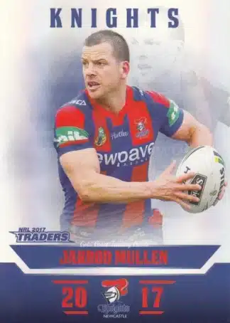 2017 NRL Traders Pearl Specials - PS076 Jarrod Mullen Newcastle Knights