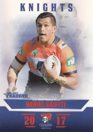 2017 NRL Traders Pearl Specials - PS078 Daniel Saifiti Newcastle Knights