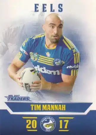 2017 NRL Traders Pearl Specials - PS096 Tim Mannah Parramatta Eels