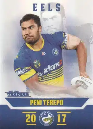 2017 NRL Traders Pearl Specials - PS100 Peni Terepo Parramatta Eels