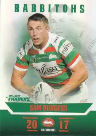2017 NRL Traders Pearl Specials - PS113 Sam Burgess South Sydney Rabbitohs