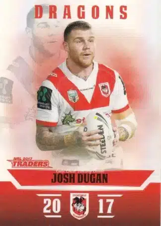 2017 NRL Traders Pearl Specials - PS125 Josh Dugan St George Dragons