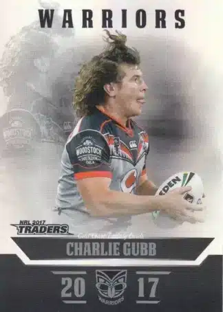 2017 NRL Traders Pearl Specials - PS143 Charlie Gubb Warriors
