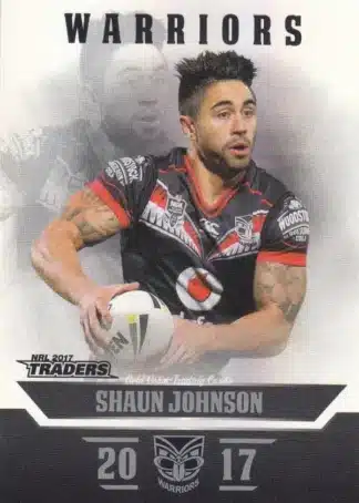 2017 NRL Traders Pearl Specials - PS145 Shaun Johnson Warriors