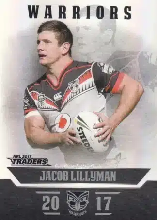 2017 NRL Traders Pearl Specials - PS147 Jacob Lillyman Warriors