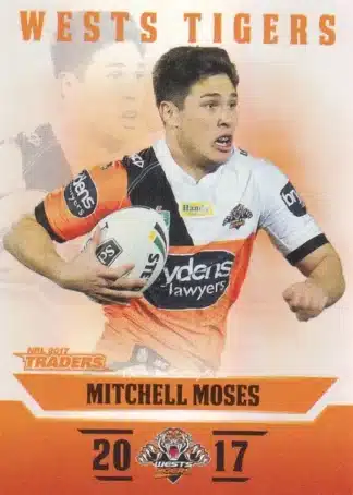 2017 NRL Traders Pearl Specials - PS154 Mitchell Moses Wests Tigers
