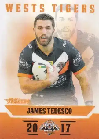 2017 NRL Traders Pearl Specials - PS159 James Tedesco Wests Tigers
