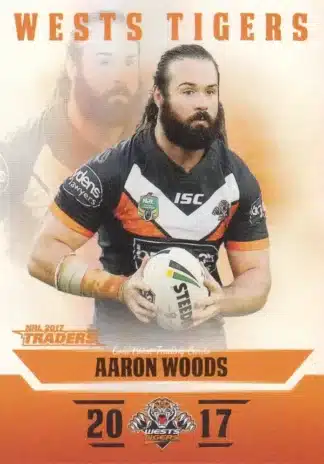 2017 NRL Traders Pearl Specials - PS160 Aaron Woods Wests Tigers