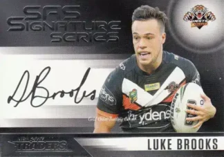 2017 NRL Traders Black SAS Signature - SASB16 Luke Brooks Wests Tigers