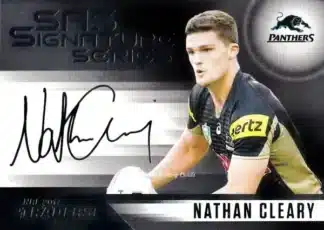 2017 NRL Traders Black SAS Signature - SASB18 Nathan Cleary Penrith Panthers
