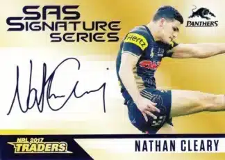 2017 NRL Traders Gold SAS Signature - SASG18 Nathan Cleary Penrith Panthers