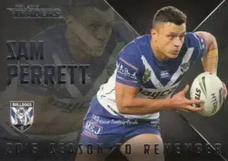 2017 NRL Traders Season To Remember - SR06 Sam Perrett Canterbury Bulldogs
