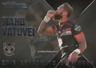 2017 NRL Traders Season To Remember - SR29 Manu Vatuvei Warriors