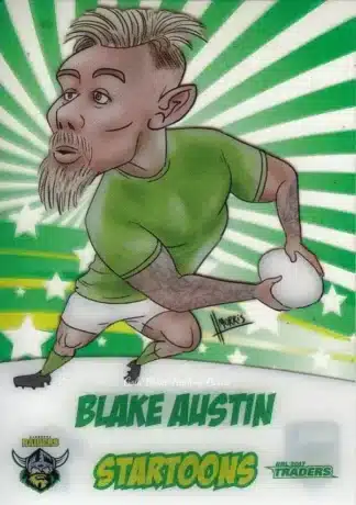 2017 NRL Traders Startoons - ST02 Blake Austin Canberra Raiders