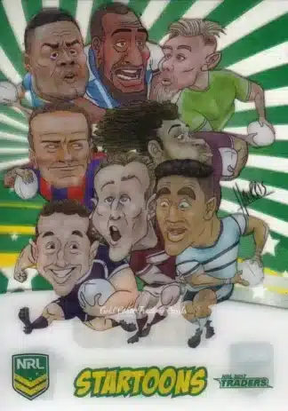 2017 NRL Traders Startoons - ST05 Group A Header Card