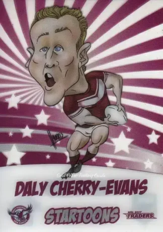 2017 NRL Traders Startoons - ST07 Daly Cherry-Evans Manly Sea Eagles
