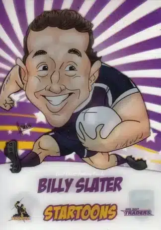2017 NRL Traders Startoons - ST08 Billy Slater Melbourne Storm