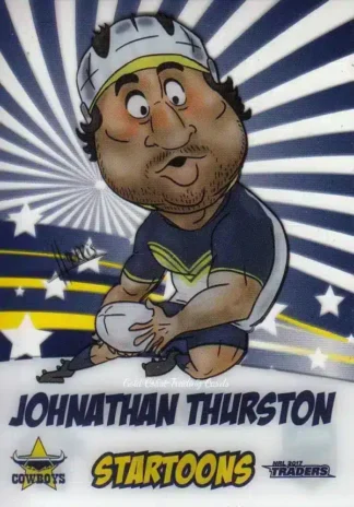 2017 NRL Traders Startoons - ST10 Johnathan Thurston North QLD Cowboys