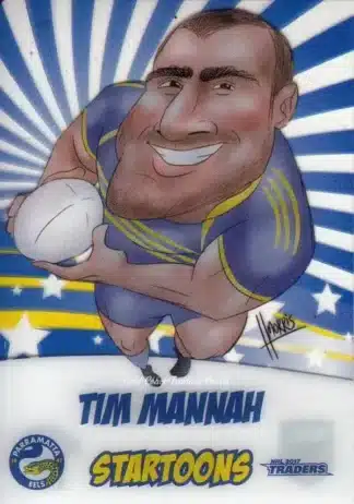 2017 NRL Traders Startoons - ST11 Tim Mannah Parramatta Eels