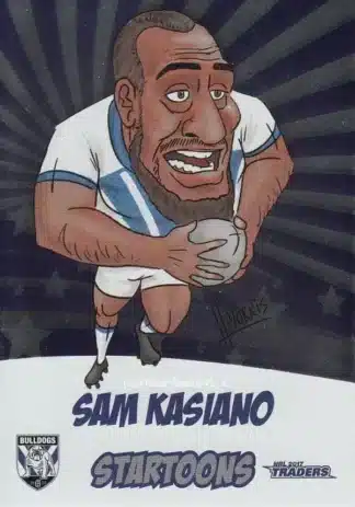 2017 NRL Traders 3D Startoons - STA03 Sam Kasiano Canterbury Bulldogs