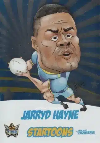 2017 NRL Traders 3D Startoons - STA06 Jarryd Hayne Gold Coast Titans