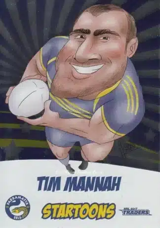 2017 NRL Traders 3D Startoons - STA11 Tim Mannah Parramatta Eels