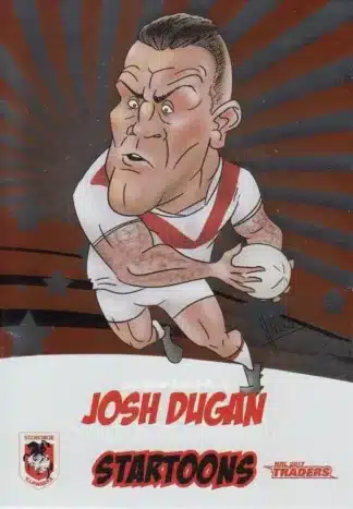 2017 NRL Traders 3D Startoons - STA15 Josh Dugan St George Dragons