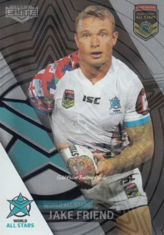 2017 NRL Elite All Stars Box Cards - AS06 Jake Friend World All Stars