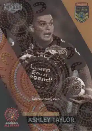 2017 NRL Elite All Stars Parallels - ASP03 Ashley Taylor Indigenous All Stars