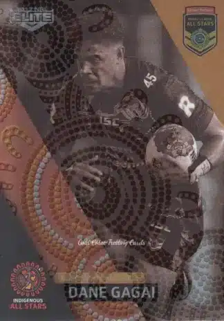 2017 NRL Elite All Stars Parallels - ASP05 Dane Gagai Indigenous All Stars