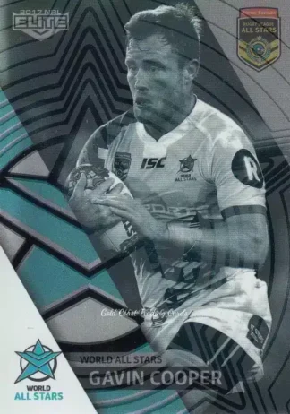 2017 NRL Elite All Stars Parallels - ASP09 Gavin Cooper World All Stars