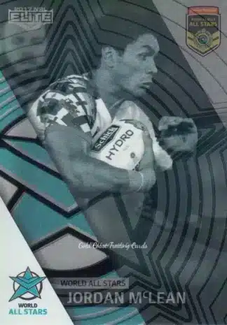 2017 NRL Elite All Stars Parallels - ASP10 Jordan McLean World All Stars