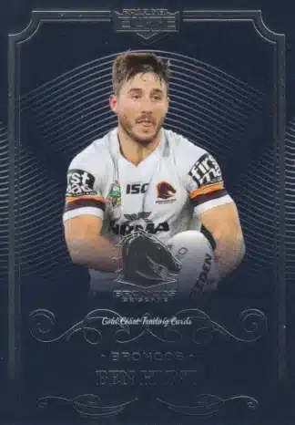 2017 NRL Elite Common Card - Base 005 Ben Hunt Brisbane Broncos