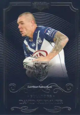 2017 NRL Elite Common Card - Base 027 David Klemmer Canterbury Bulldogs