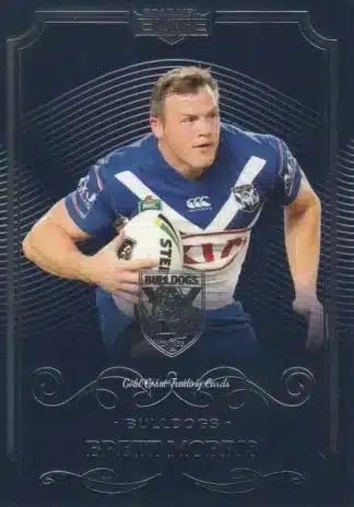 2017 NRL Elite Common Card - Base 029 Brett Morris Canterbury Bulldogs