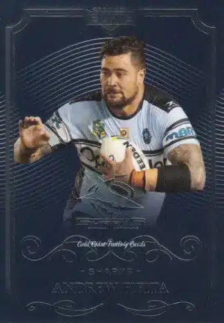 2017 NRL Elite Common Card - Base 033 Andrew Fifita Cronulla Sharks