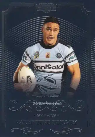 2017 NRL Elite Common Card - Base 036 Valentine Holmes Cronulla Sharks