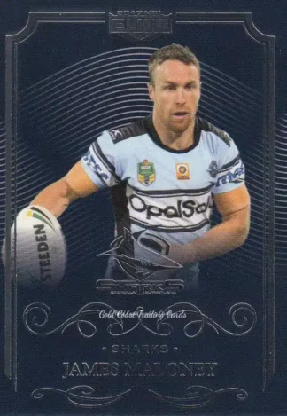 2017 NRL Elite Common Card - Base 038 James Maloney Cronulla Sharks