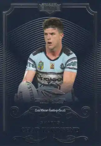 2017 NRL Elite Common Card - Base 040 Chad Townsend Cronulla Sharks