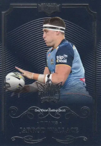 2017 NRL Elite Common Card - Base 050 Jarrod Wallace Gold Coast Titans
