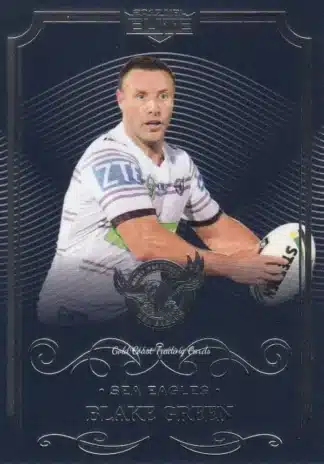 2017 NRL Elite Common Card - Base 053 Blake Green Manly Sea Eagles