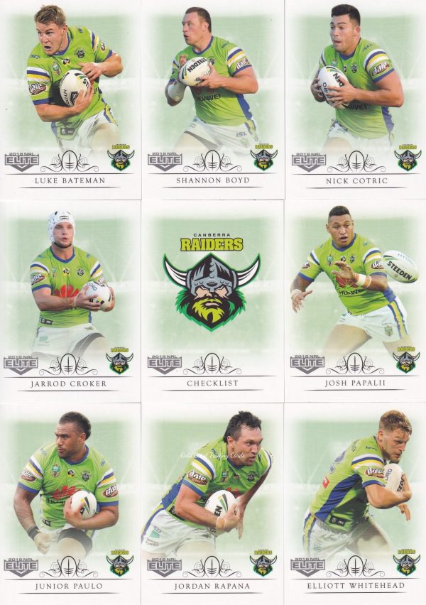 2018 NRL Elite Album With Full Base Set - 160 Cards - Image 5