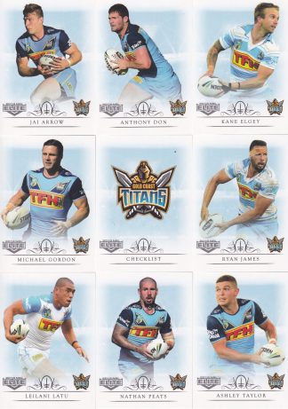 2018 NRL Elite Base Team Set - Gold Coast Titans
