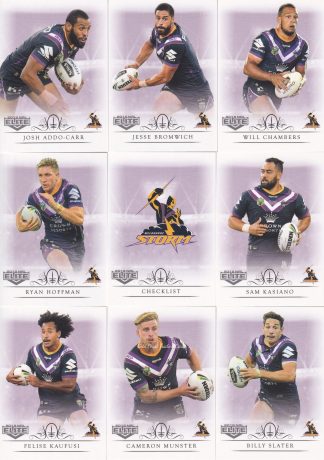2018 NRL Elite Base Team Set - Mellbourne Storm
