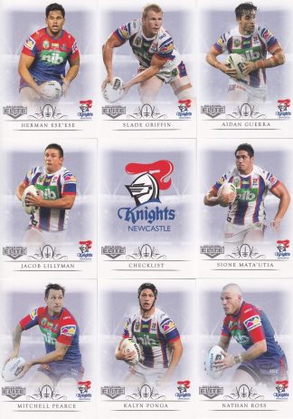 2018 NRL Elite Base Team Set - Newcastle Knights