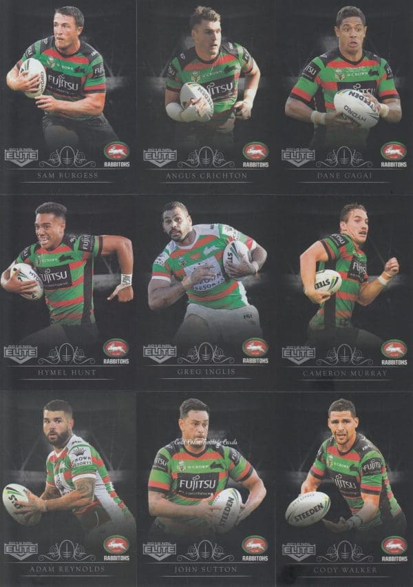 2018 NRL Elite Album With Mini Base Set, Silver Specials Set, Sharp Shooters Set, - Image 9